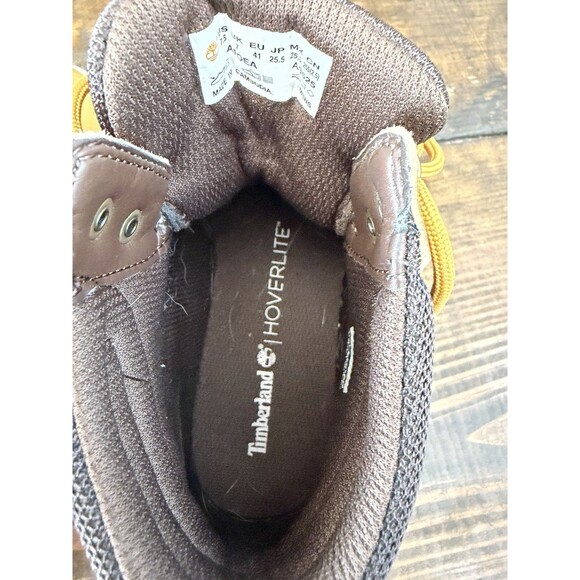 Timberland Men's Graydon Lightweight Mid Lace Up Wheat Sneaker Boot - Nubuck - Picture 8 of 8